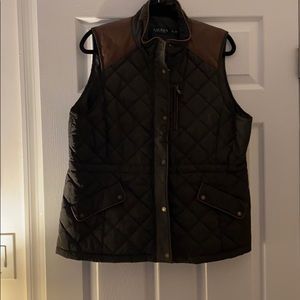 LAUREN by Ralph Lauren quilted vest
